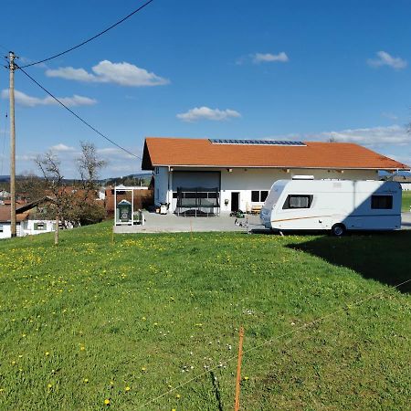 Ferienwohnung Ballon Im Allgaeu Lechbruck Buitenkant foto